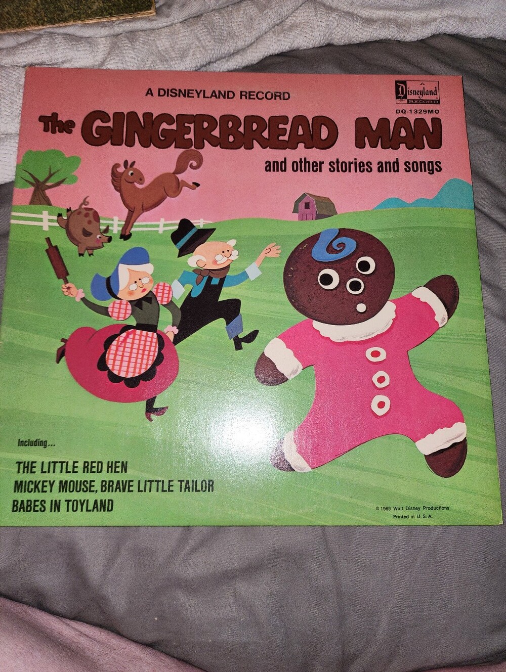 Gingerbread Man Record Sleeve